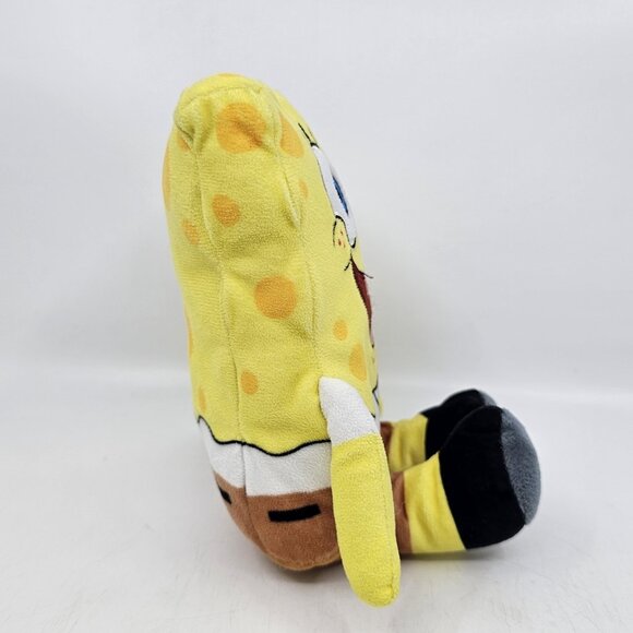 Nickelodeon Spongebob Squarepants Sitting Plush Stuffed Toy Doll Yellow 7 in - Picture 3 of 9